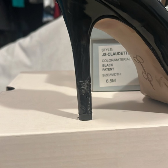 Jessica Simpson Claudette Womens D'orsay Heels size 6.5 - Picture 4 of 5